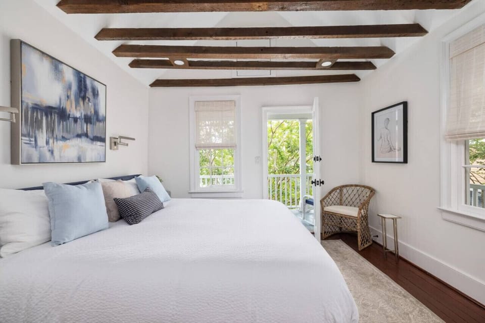 King Bedroom 1 Opens to Second Floor Private Porch