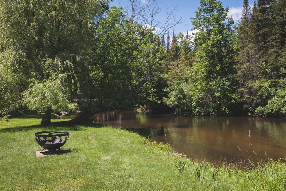 River Haven 1 on the Black River is a great place for kayaking and a campfire.