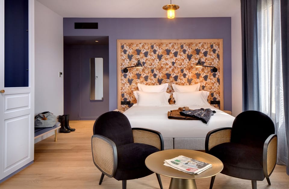 Junior Double Room | Premium bedding, in-room safe, desk, laptop workspace