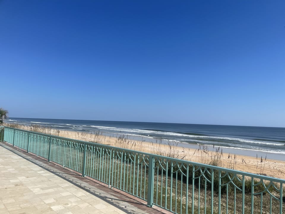 Second floor ocean view from balcony 