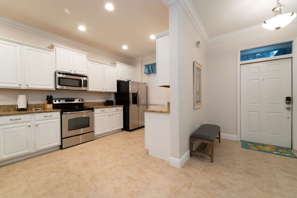 View toward front door
