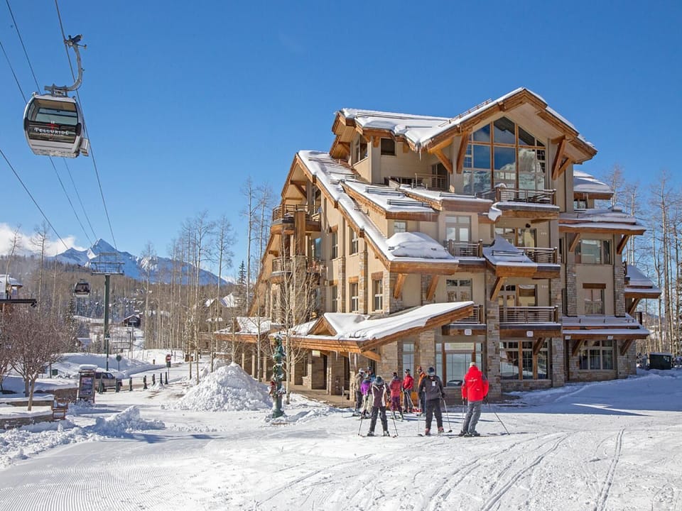 Steps from the the slopes for true ski-in ski-out and full Mountain ski access