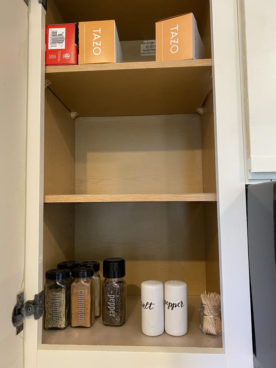 We have this and more on hand for your use. Condiments are also in the fridge.