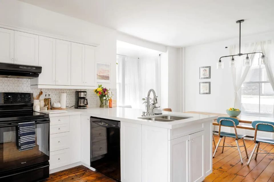 Our kitchen boasts literally every amenity we could think of.  