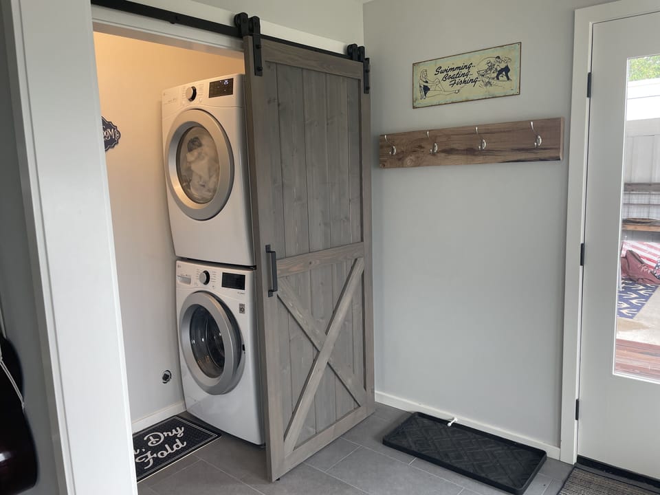 Laundry center.