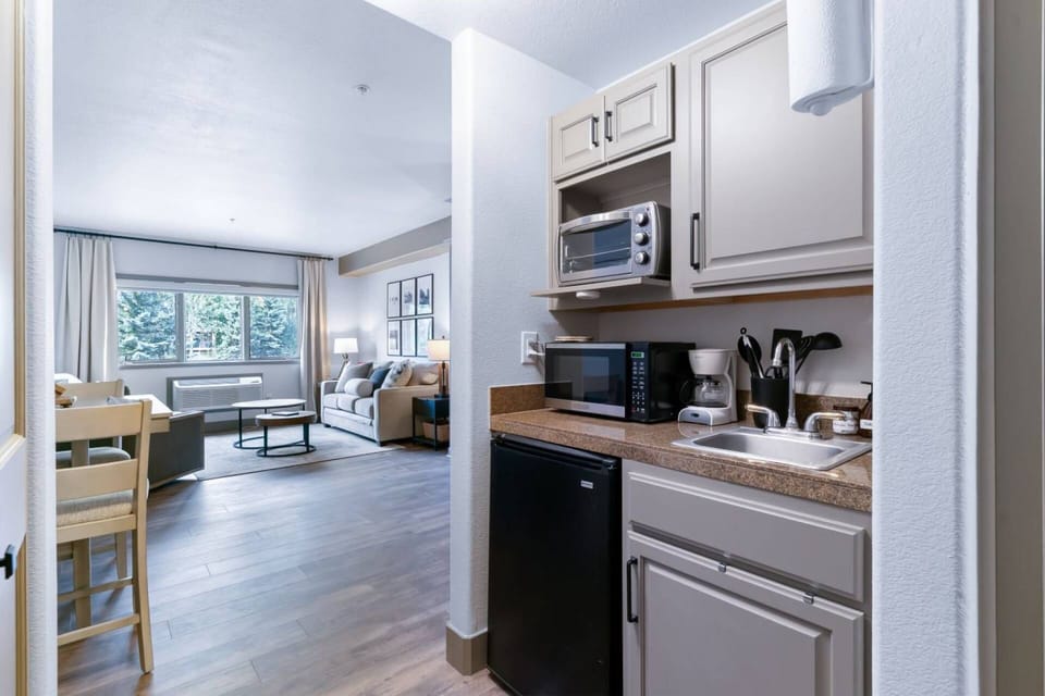 Well-Stocked Bachelor's Kitchenette