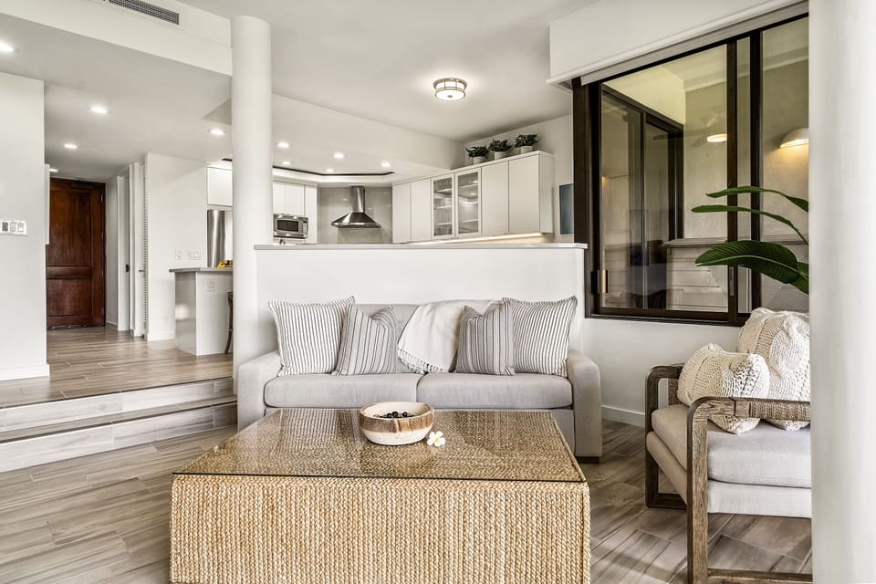 Sofa, Armchair, and Coffee Table