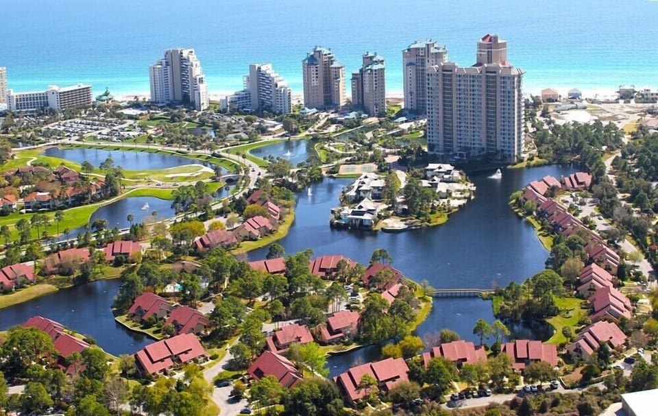 Beachwalk Villas Aerial View