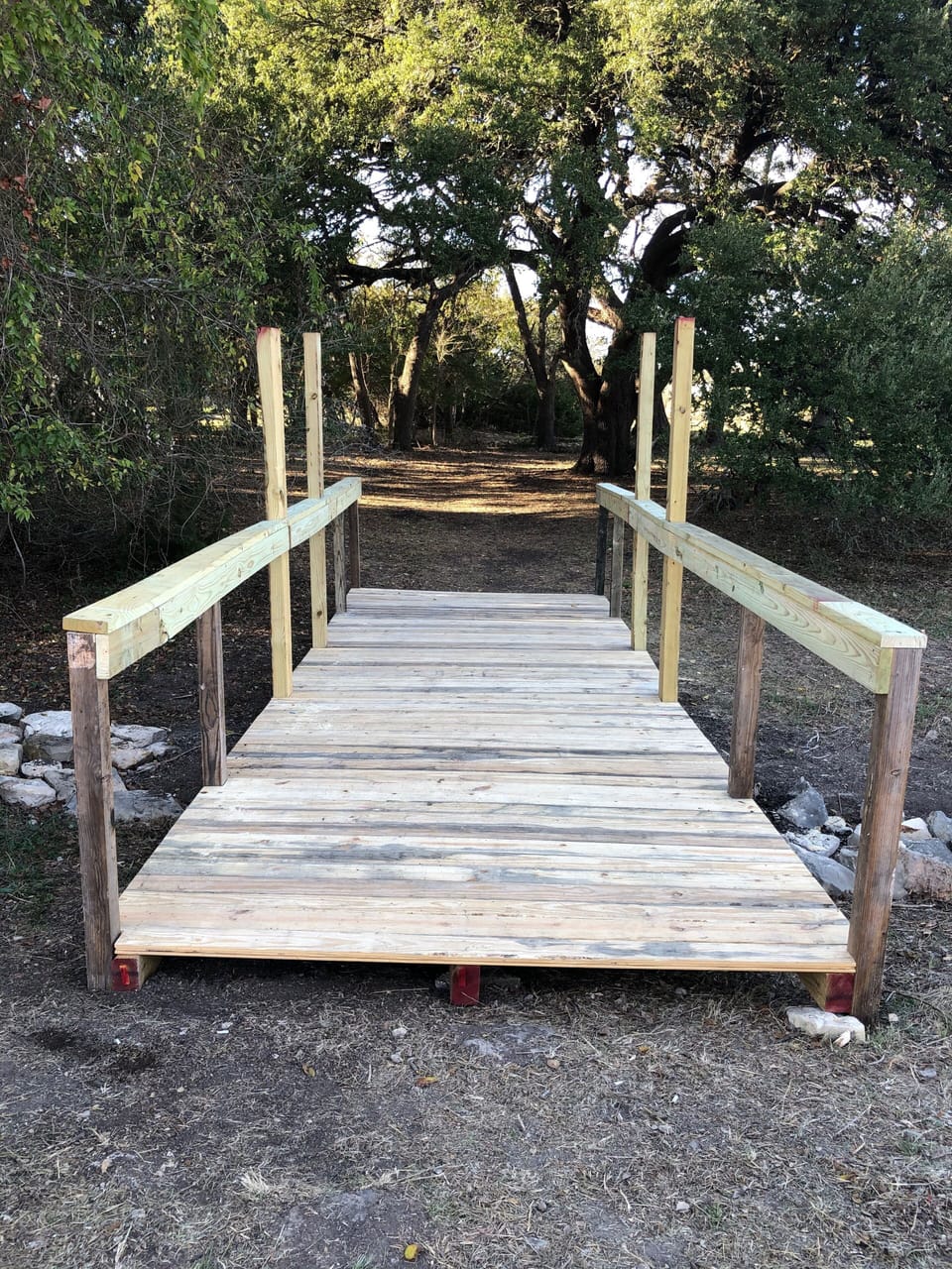 Bridge going to nature trail
