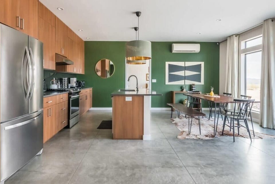 Kitchen and Dining at a distance