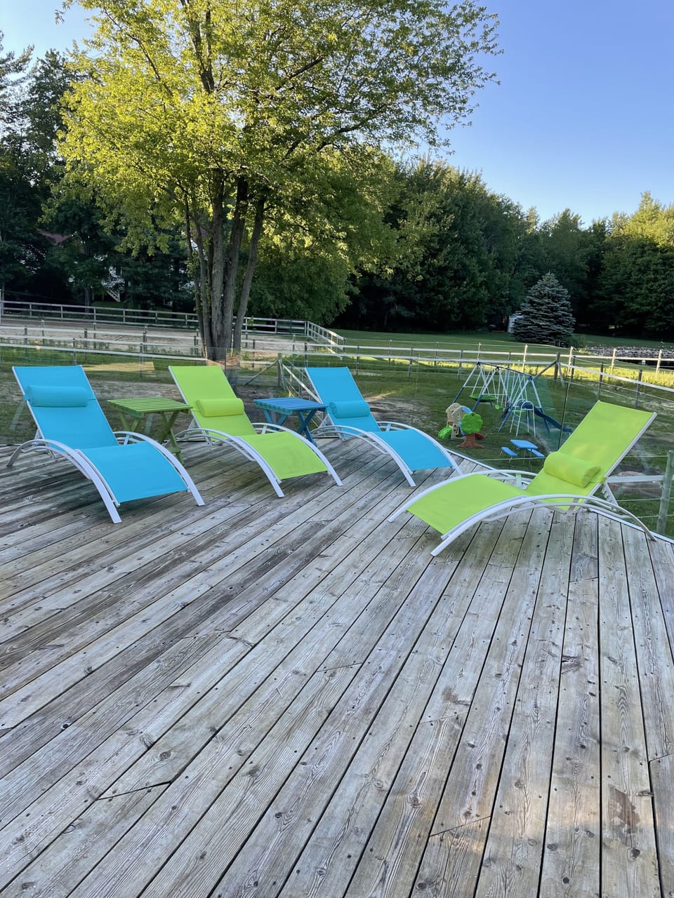 Deck Chaise Area
