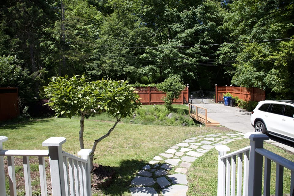 View from front entrance