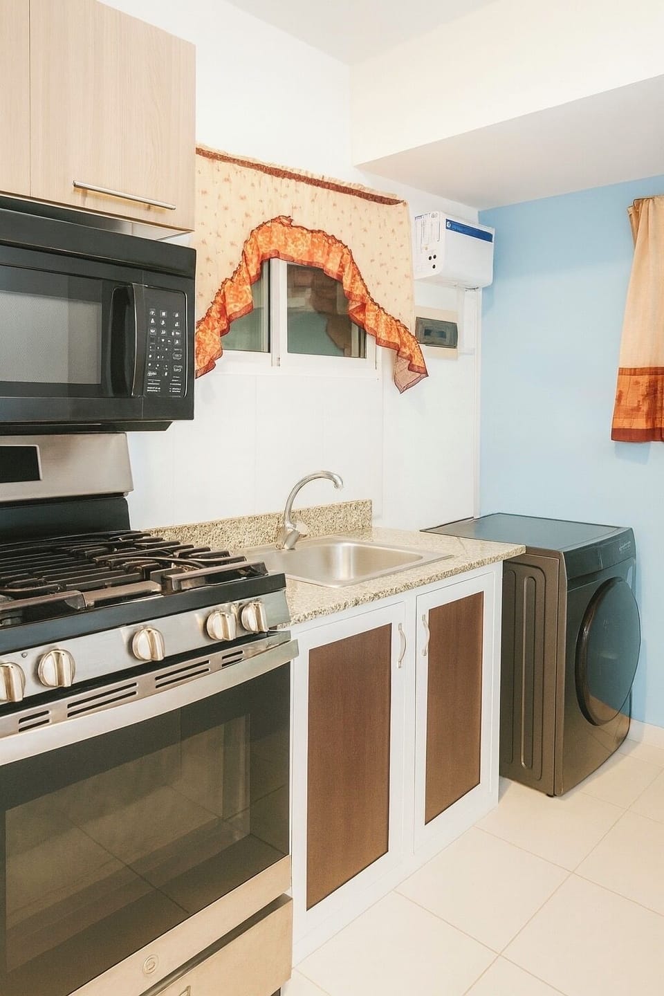 Fully equipped kitchen — ideal for extended stays
