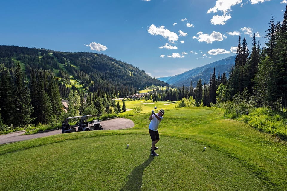Sun Peaks Golf Resort is British Columbia's highest elevation course.