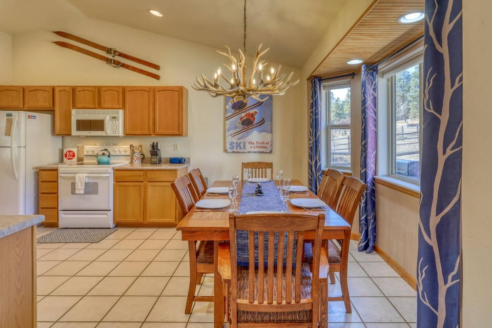 This kitchen has everything you need in this home away from home