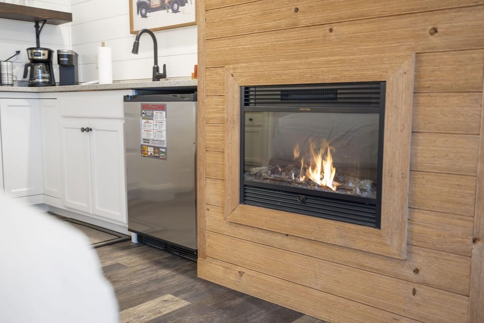 Seasonal Fireplace