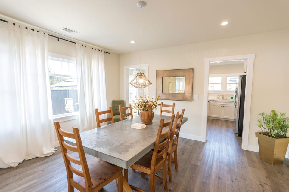 Living room dining table 