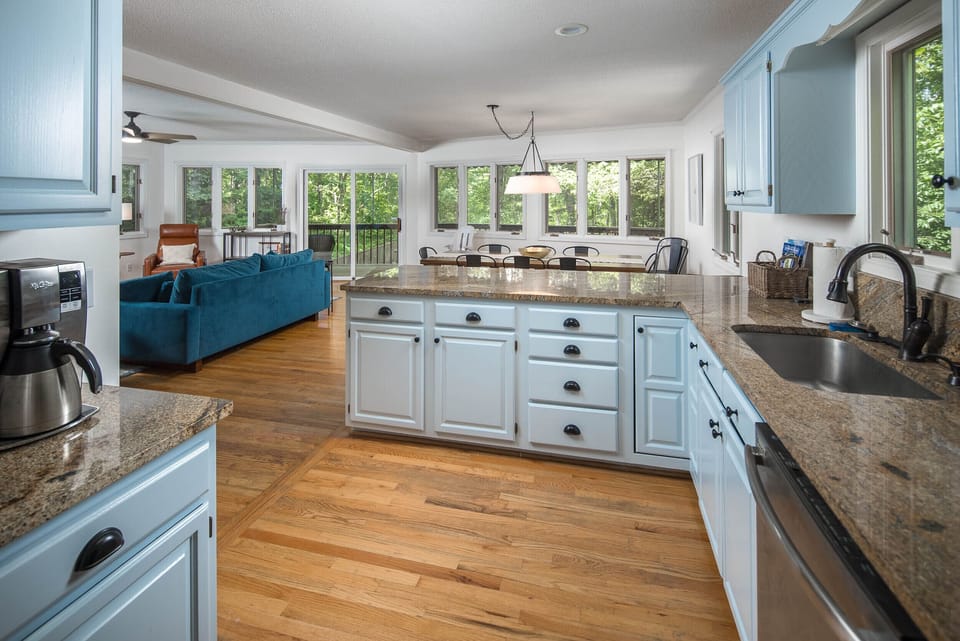 Main floor kitchen