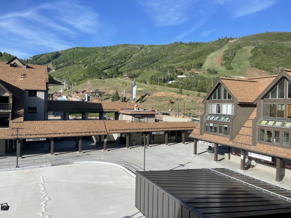 Mountain view from your Living Room windows. - Summer time.