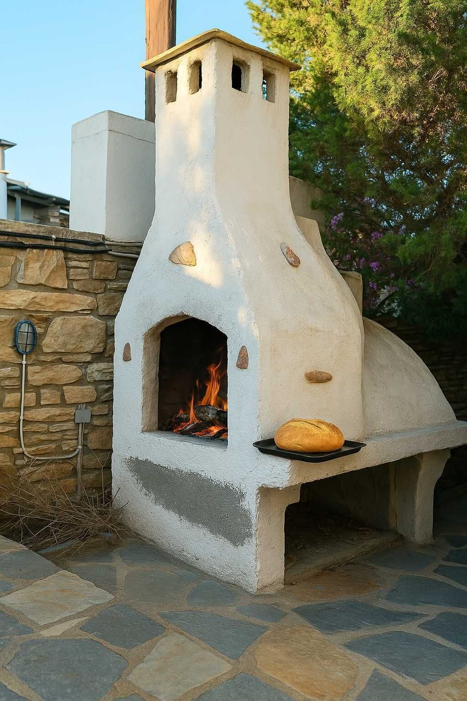  Private BBQ spot in the backyard