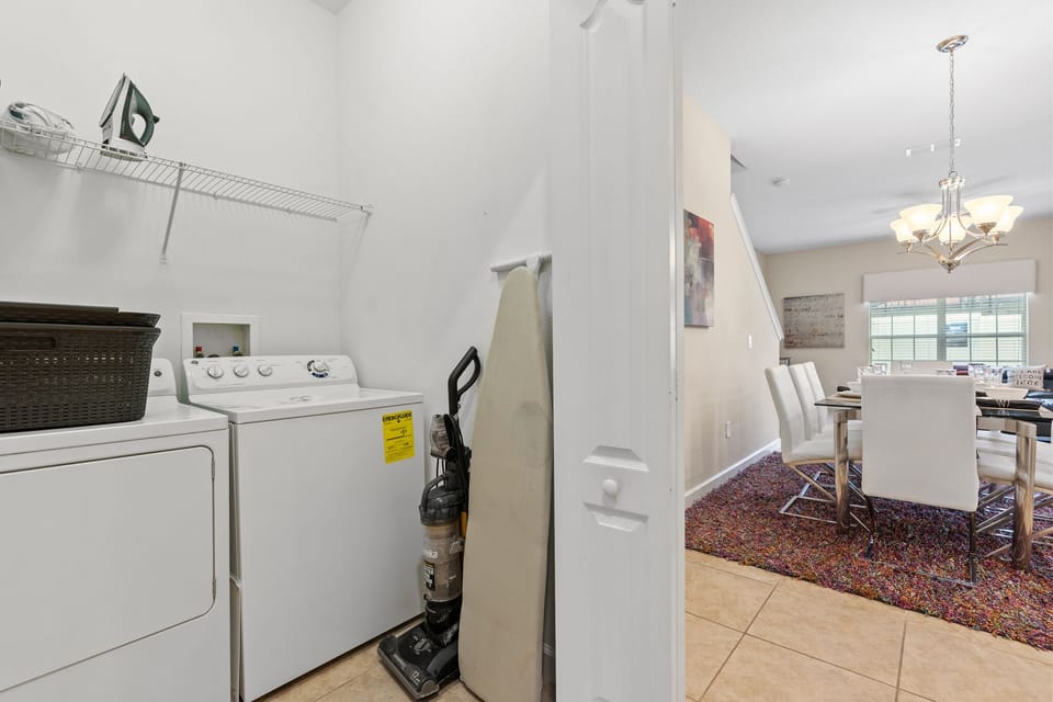 Washer and dryer 
