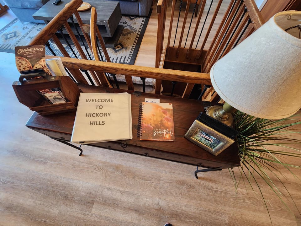 Information for your stay at Hickory Hills.