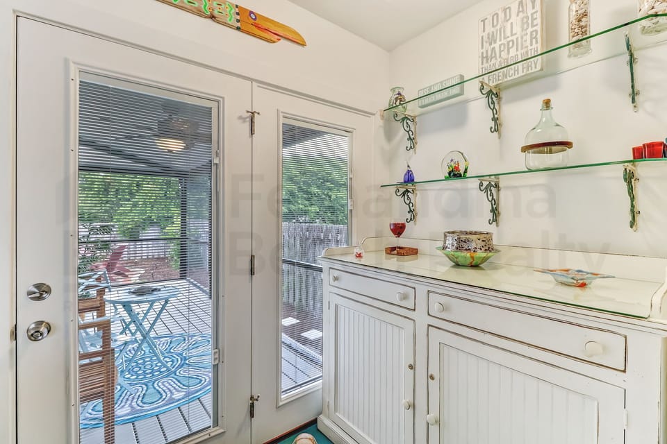 Back Door to Porch