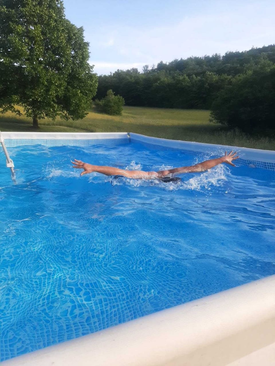 Swimming pool for adults and children