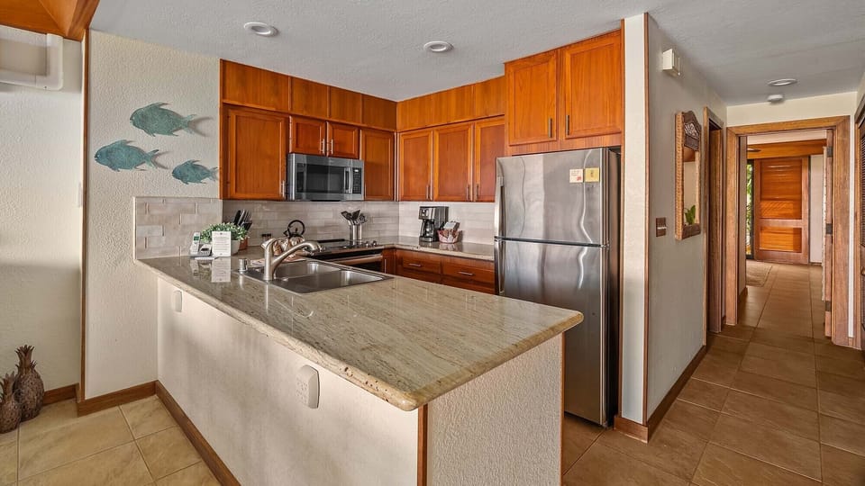 Poipu Kapili Resort #47 - Fully Equipped Kitchen - Parrish Kauai