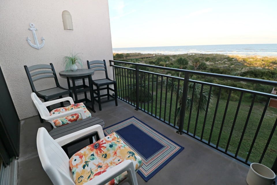 St. Augustine Ocean Front Rentals Balcony