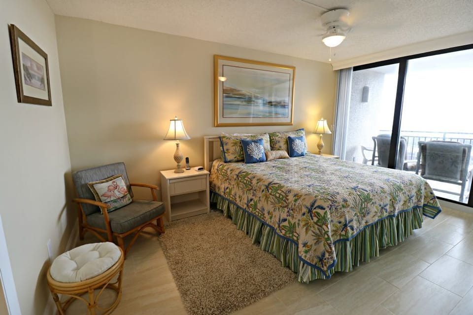 St. Augustine Rentals Ocean View Master Bedroom