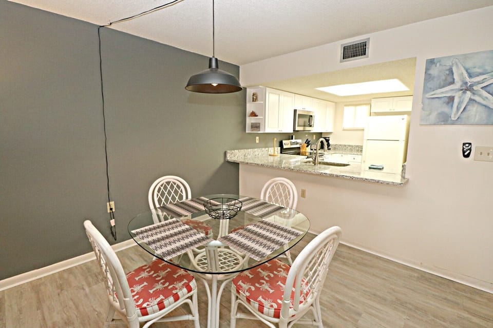 St. Augustine Ocean View Rentals Dining Room