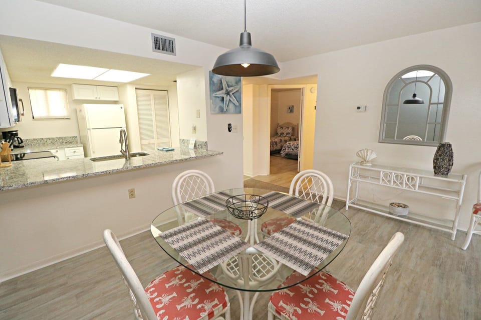 St. Augustine Ocean View Rentals Dining Room