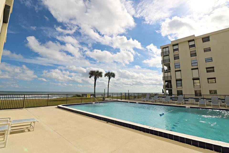 St Augustine Oceanfront Condo View from Kitchen/LR