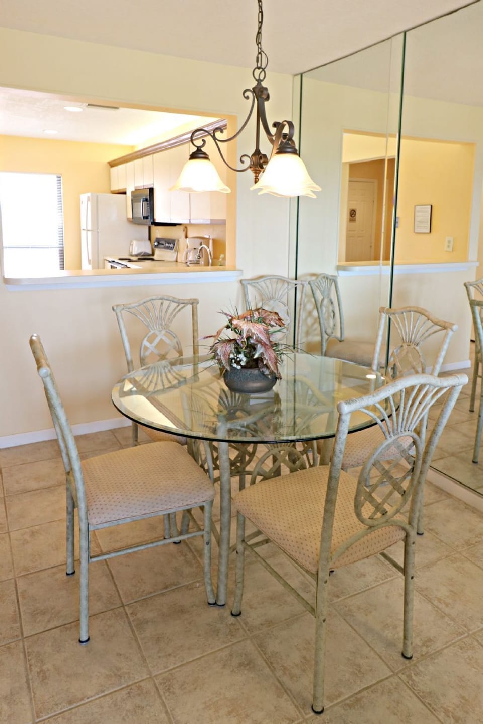 St Augustine Ocean Front Rentals Dining Room