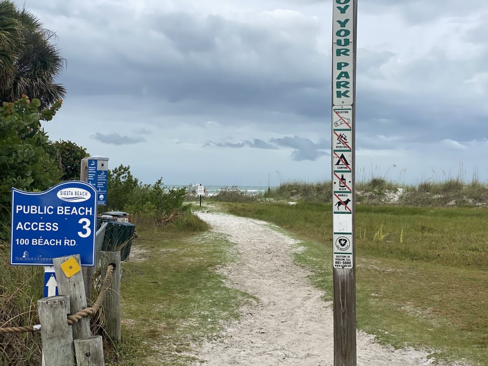 Beach Access#3 less than 1500 feet from unit. No car needed once you arrive.  