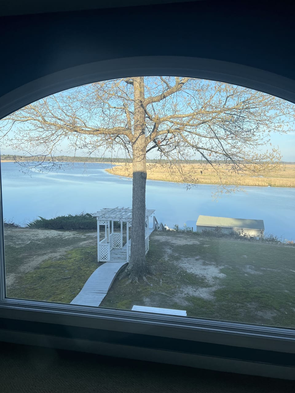 River views from upstairs master bedroom.