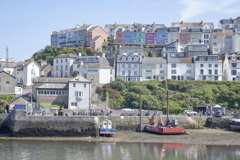 Property building from the harbour