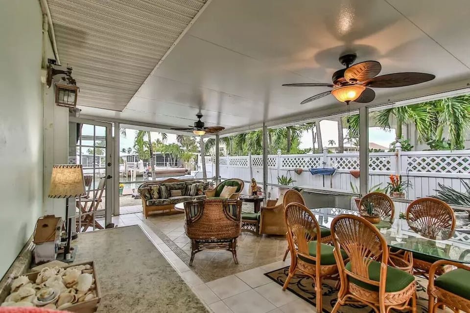 Relax in the Huge Wrap Around Porch Overlooking the Canal!