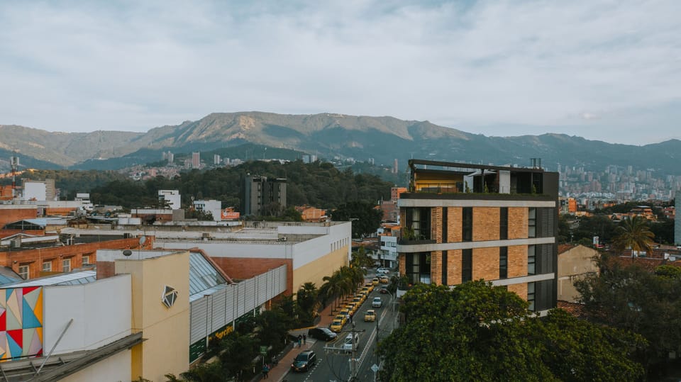 The brand new building 