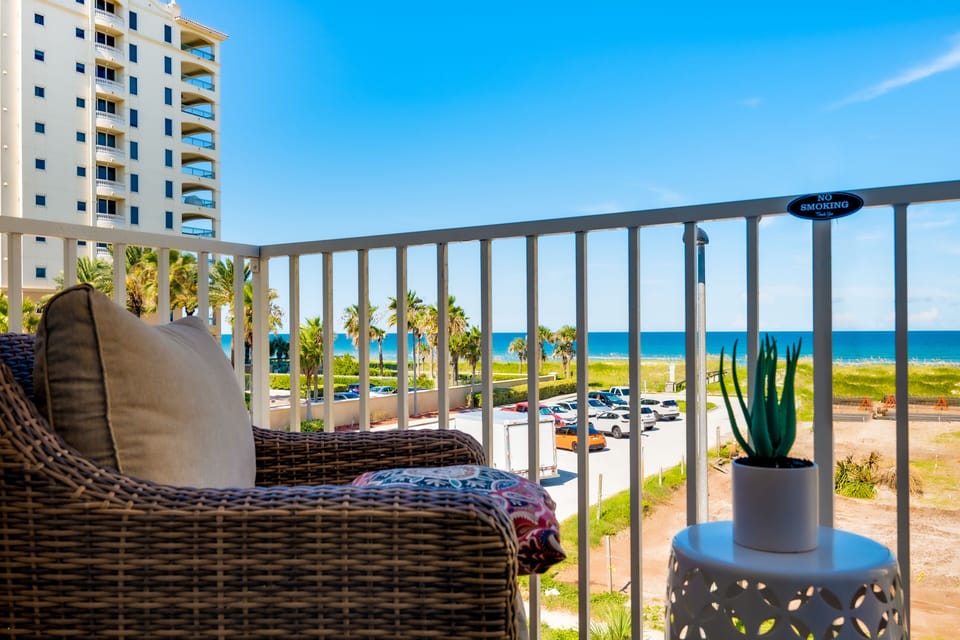 View from the master bedroom balcony