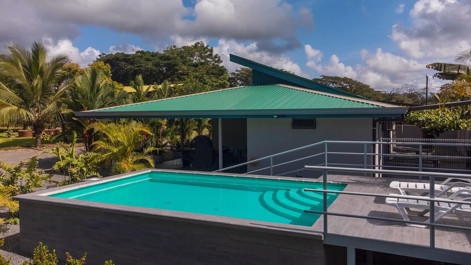 Private pool area 