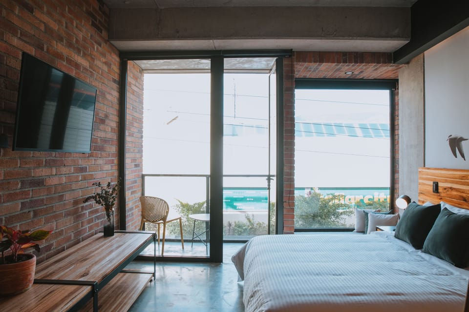 Studio with balcony 