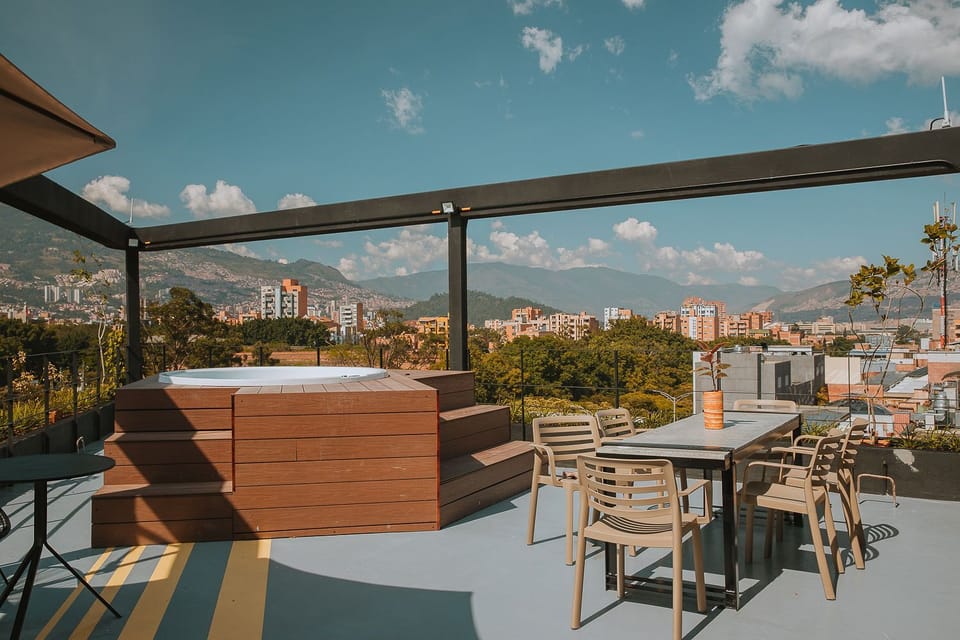 Common area: Jacuzzi in the rooftop