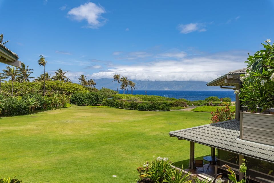 Beautiful ocean views visible from the Villa.