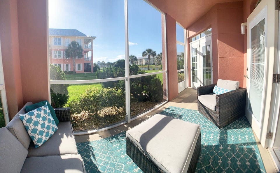St. Augustine Beach Rentals Screened in Balcony