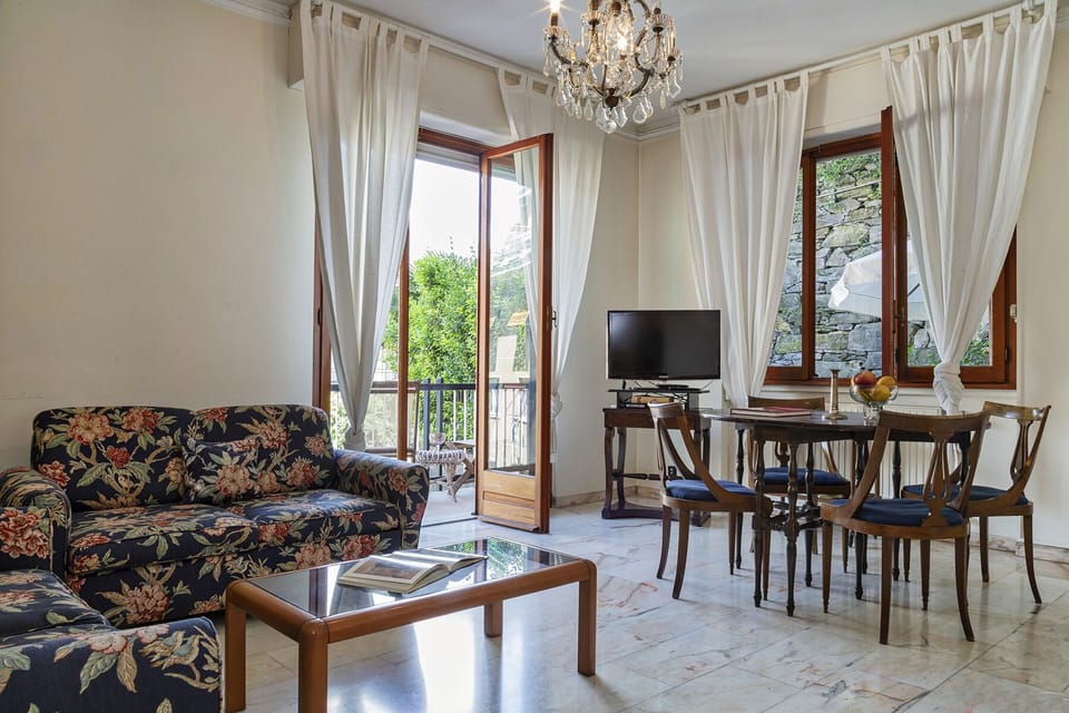 Apartment | Living area | 24-inch flat-screen TV with cable channels, TV