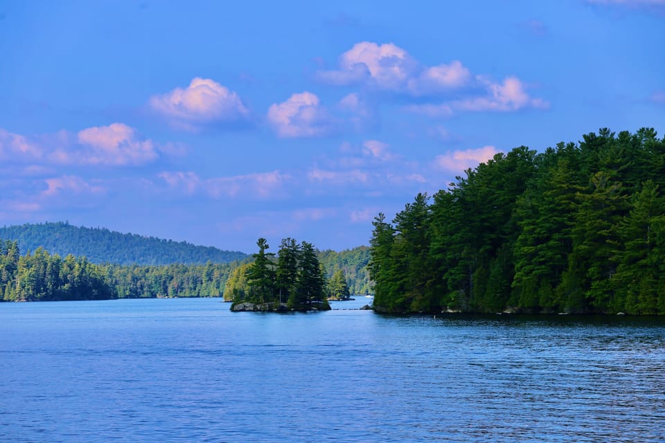 Mountains, lake, and land (from the boat house) are beautiful at all hours.