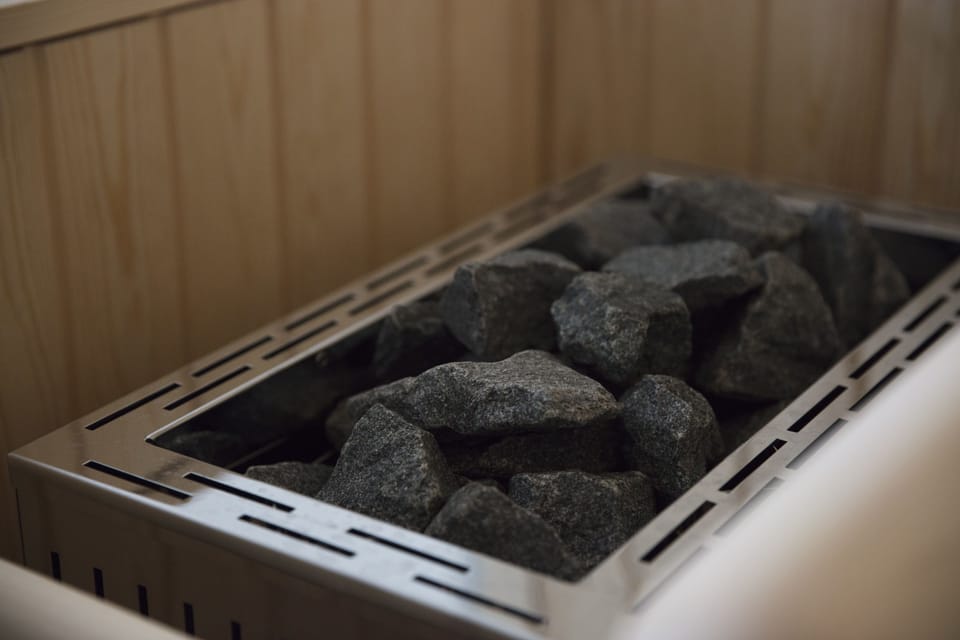 Double Room, 1 Bedroom, Sauna, Mountain View | Hypo-allergenic bedding, minibar, in-room safe, desk