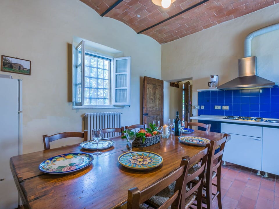 Table, Furniture, Property, Window, Cabinetry, Blue, Chair, Wood, Countertop, Picture Frame